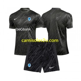 Camisolas de futebol KRC Genk Guarda Redes Criança Equipamento Alternativa 2024/25 Manga Curta